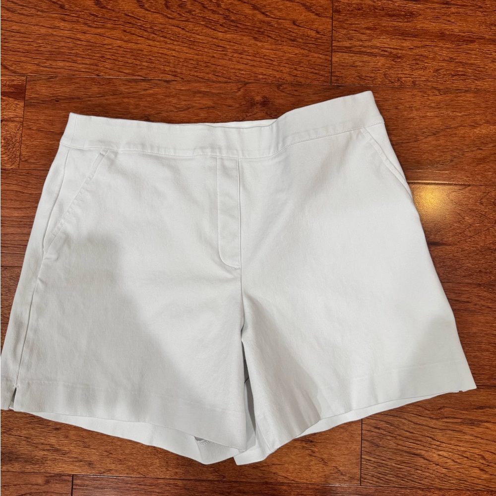 SPANX White High-Waist Shorts